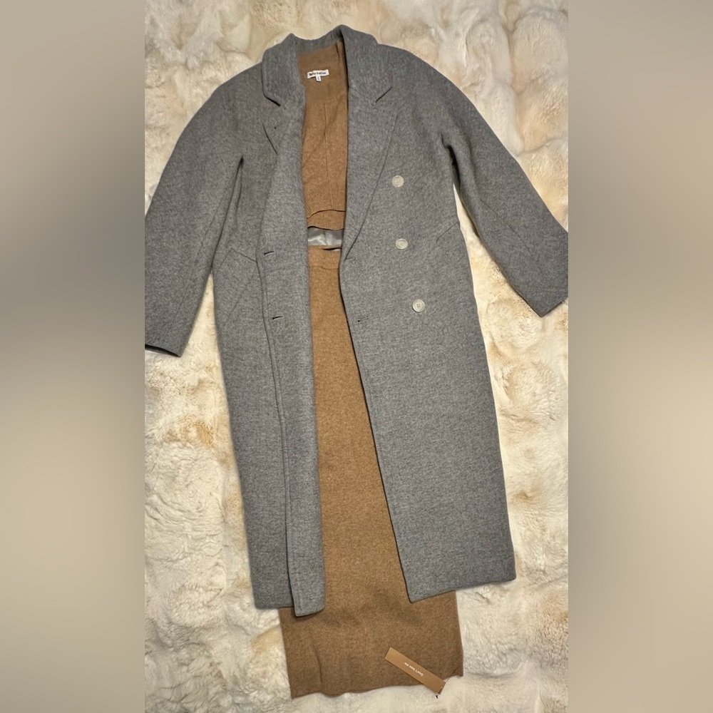Reformation Renato 2 piece Tan Skirt Set - Picture 10 of 11